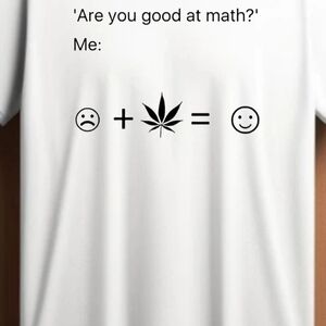 Custom Graphic T-Shirt with Math Humor